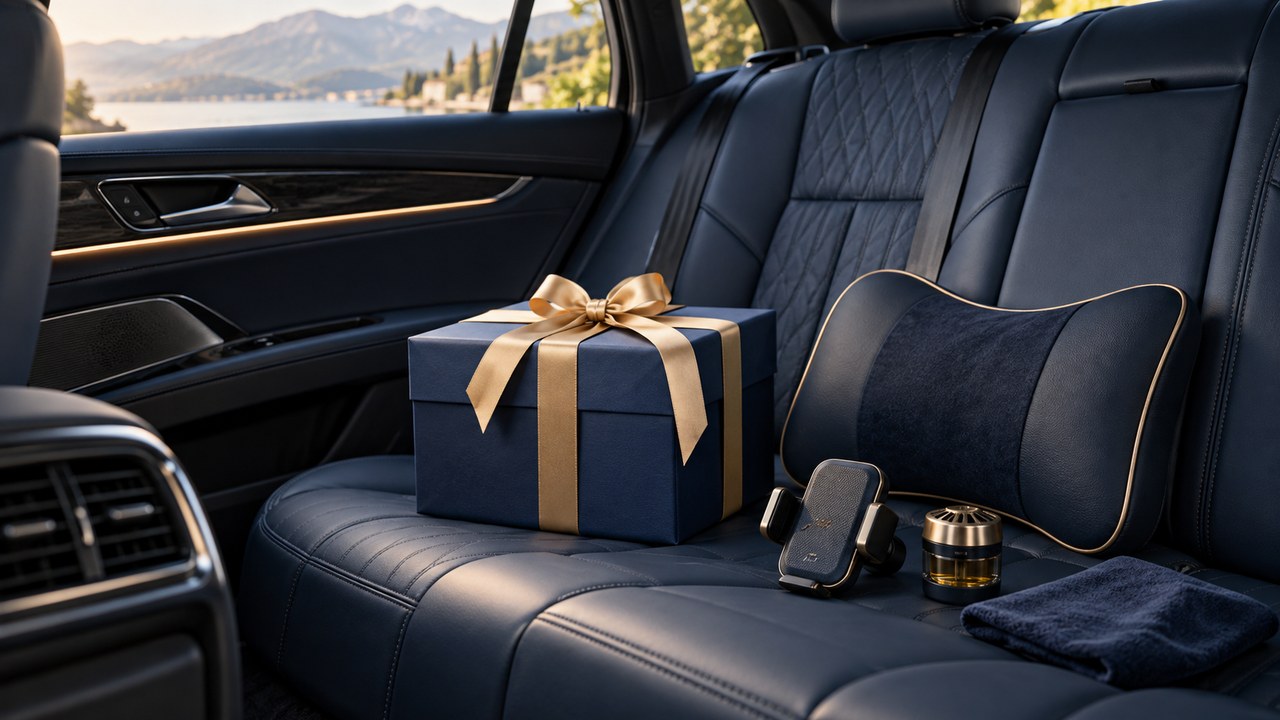 Gifting & Care automotive accessories in use